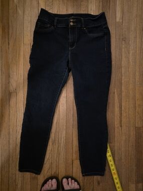 d. jeans Women's Navy/Dark Blue Skinny Stretch Jeans